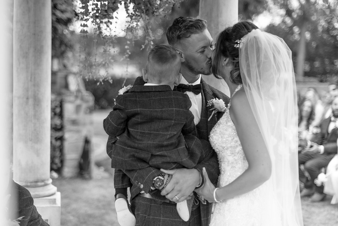 Doncaster wedding photographer creative wedding portrait